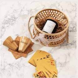 BAMBOO BASKET FESTIVE KIT