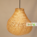 Matka Hanging Bamboo Wicker Rattan Ceiling Chandelier Lamp Shade