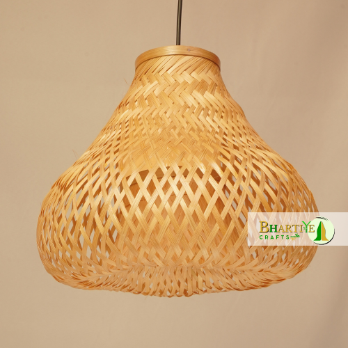 Matka Hanging Bamboo Wicker Rattan Ceiling Chandelier Lamp Shade