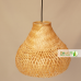 Matka Hanging Bamboo Wicker Rattan Ceiling Chandelier Lamp Shade