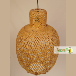 Bamboo Boho Woven Weave Hanging Ceiling Pendant Chandelier Lamp Shade