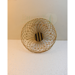 Bamboo Eco-Friendly Multiutility Basket/Tokri - 10 Inch (#EFBH0153-00)