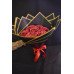 Romantic Red Rose Shola Flower Bouquet for Valentine’s Day | Eco-Friendly Gift – Bhartiye Crafts