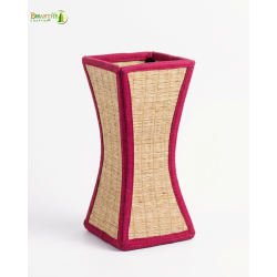 Bhartiye Crafts | Khasi Grass Handcrafted Organizer Stand | Eco-Friendly Table Decor | Artisans from Jharkhand
