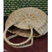 Valentine Special – A Gift with Heart | Handmade Round Kauna Grass Hand Bag with Dual Handle | Manipur North East Sustainable Craft by Bhartiye Crafts