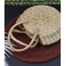 Valentine Special – A Gift with Heart | Handmade Round Kauna Grass Hand Bag with Dual Handle | Manipur North East Sustainable Craft by Bhartiye Crafts