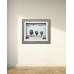 Survivors Pebble Art Frame – Valentine Gift for Him | Handmade Gift for Men - Strength & Resilience Stone Artwork