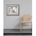 Waiting with Love Pebble Art Frame – Valentine Gift for Him | Handmade Gift for Men– Artistic Stone Wall Decor