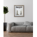 Between Earth and Sky Pebble Art Frame – Balanced Stone Artwork (#PB0009)