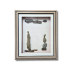 Between Earth and Sky Pebble Art Frame – Balanced Stone Artwork (#PB0009)