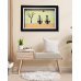 Together Always Pebble Art Frame - Valentine Gift for Him – Tribal Love Story in Stone