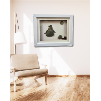 You & Me – Couple Pebble Art Frame (#PB0025)