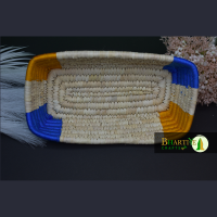Eco friendly Handcrafted Sabai Grass Recta Thread Basket Set Of 2
