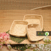 Handcrafted Sabai Palm Grass Binding Basket For Home & Kitchen | Fruits & Vegetable Set Of 3 | Lohri Di Mithaas – Traditional Winter Hamper