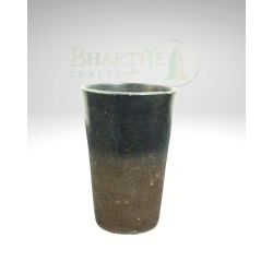 Handmade Black Pottery Glass - 5*3*3 Inch (#BBP0003-00)