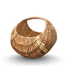 Kashmiri Wicker Basket | Chand Basket (#KWW0001)