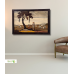 Handcrafted Rosewood Inlay Wall Art – Village Shepherd Scene (#WP0029)
