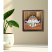 Mysore Rosewood Inlay Panchmukhi Ganesha Wall Art – Handcrafted Wooden Frame (#WP0043)