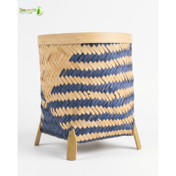 Bhartiye Crafts | Handwoven Bamboo Planter Basket Stand | Jharkhand Artisans Bhartiye Crafts | Handwoven Bamboo Planter Basket Stand | Jharkhand Artisans