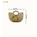Bhartiye Crafts|Handmade Kauna Grass Bag with Embroidery | Sustainable Women’s Bag | Mainpur Northeast| Women's special