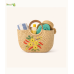 Bhartiye Crafts|Handmade Kauna Grass Bag with Embroidery | Sustainable Women’s Bag | Mainpur Northeast| Women's special